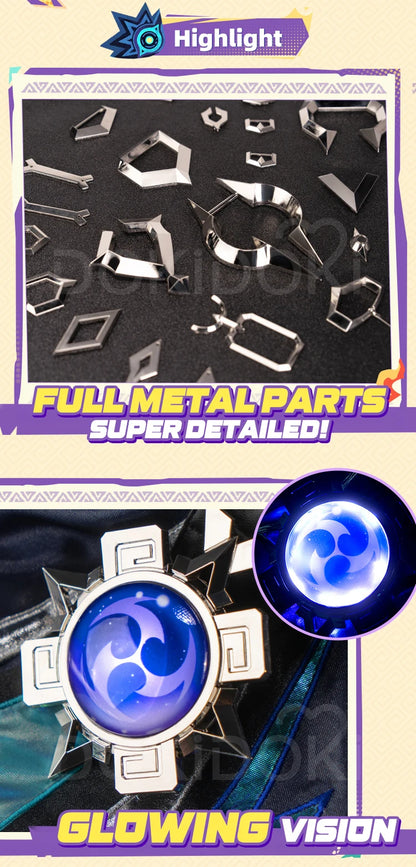 Ororon Cosplay Costume Game Genshin Impact Cosplay【S-3XL】DokiDoki-SR Natlan Men Costume Ororon Cosplay Halloween