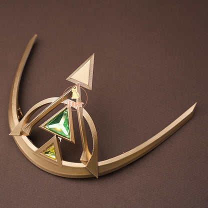 Genshin Impact Nefer Cosplay Costume Wig Dress Uniform Outfit Headwear Carnival Halloween Party for Women Girls Accessory iCoser