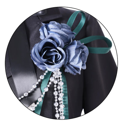 Black Butler Ciel Phantomhive Cosplay Costume Polyester Unisex Set