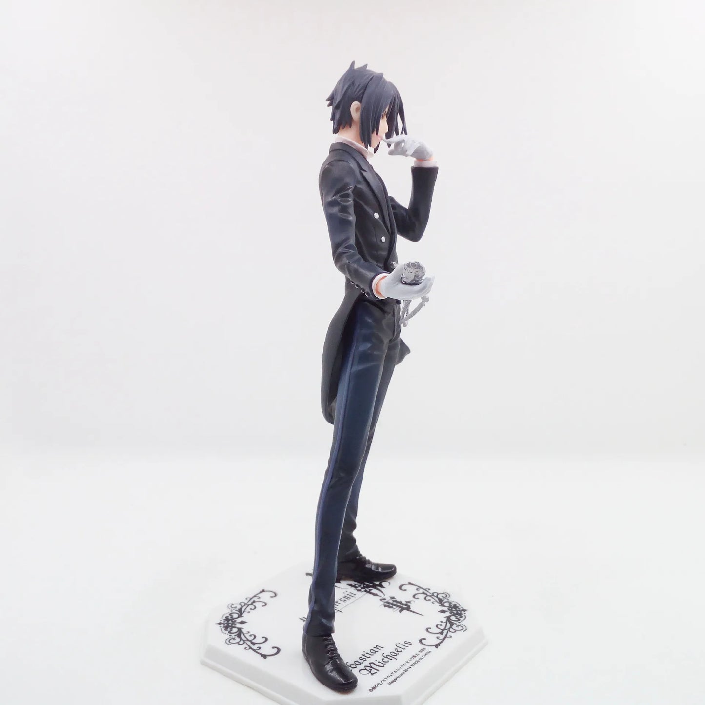 20CM Anime Black Butler Kuroshitsuji Sebastian Michaelis Figure 1/8 Animation Model Toy Gift Collection Action Figure PVC