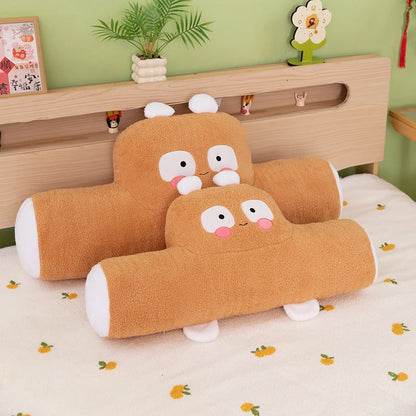 New Cute Car Cushion Office Seat Lumbar Support Creative Sofa Pillow Multifunctional Foot Cushion Nap Pillow