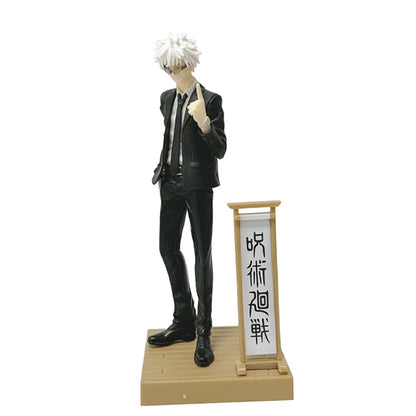 17cm Jujutsu Kaisen Anime Figure Noodle Stopper Gojo Satoru Action Figure Fushiguro Megumi Figurine PVC Collection Model Toys