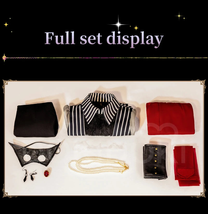 Togawa Sakiko Wakaba Mutsumi Uika Umiri Nyamu Cosplay BanG Dream! Ave Mujica【S-2XL】DokiDoki-R Plus Size