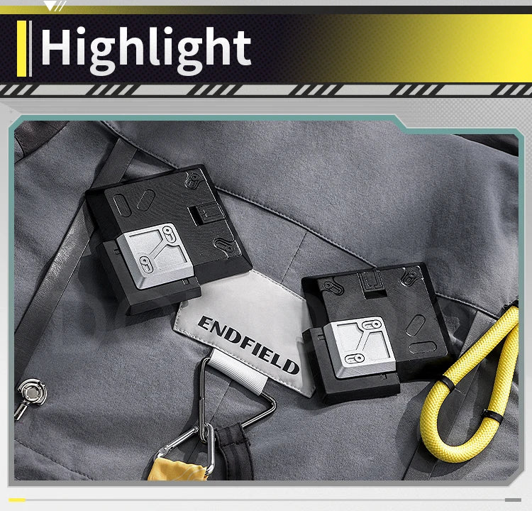 Endministrator A B Cosplay Costume Game Arknights DokiDoki-SR Men Endministrator Cosplay Mask Halloween