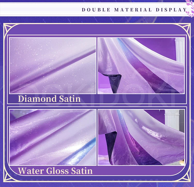 IN STOCK Cyrene Cosplay Costume Game Honkai: Star Rail【S-2XL】DokiDoki-R HSR Cyrene Dress Veil Plus Size