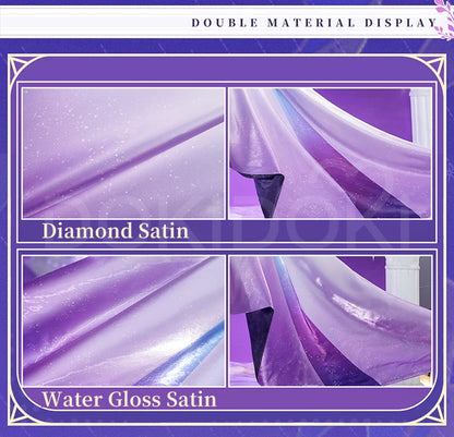 IN STOCK Cyrene Cosplay Costume Game Honkai: Star Rail【S-2XL】DokiDoki-R HSR Cyrene Dress Veil Plus Size