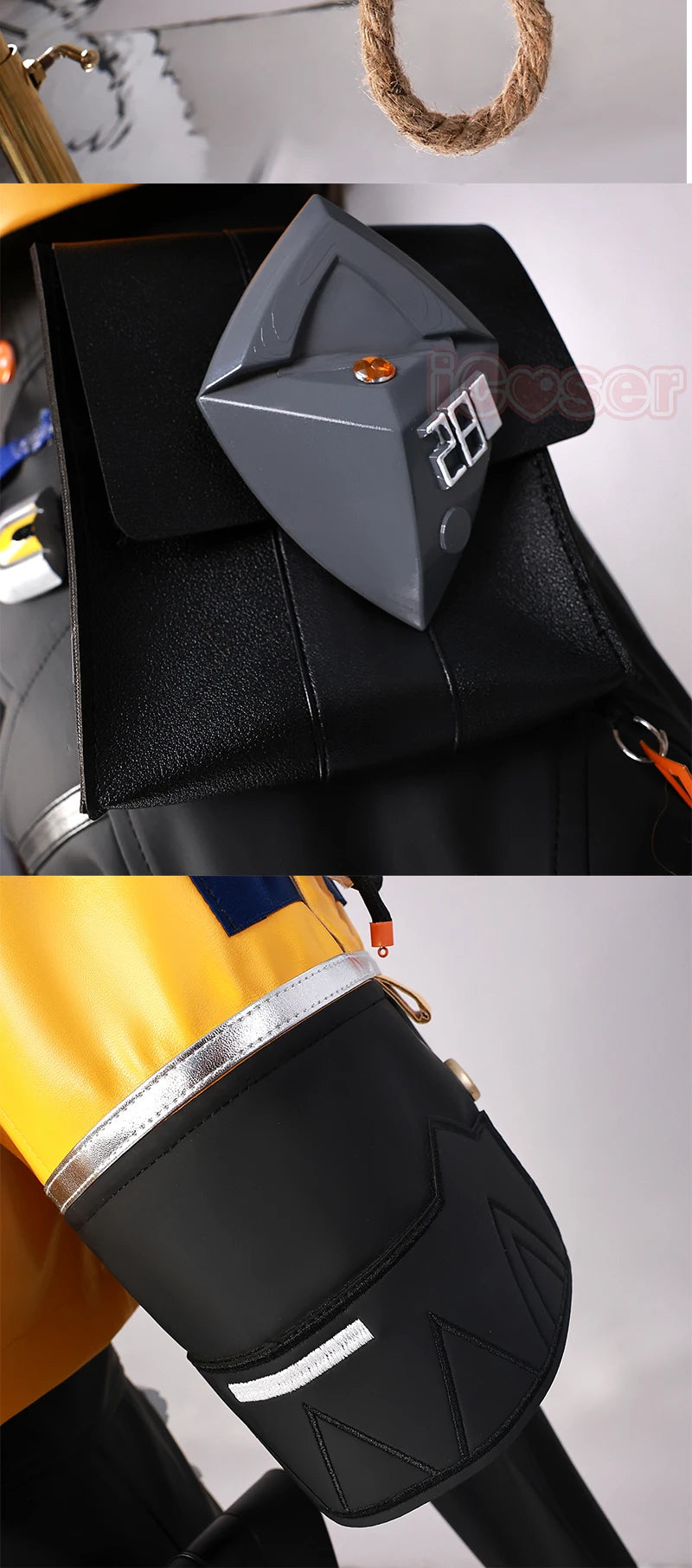 Zenless Zone Zero Ju Fufu Cosplay Costume Wig Uniform Jacket Shorts Pendant Yunkui Summit Halloween Party Women Girls Carnival