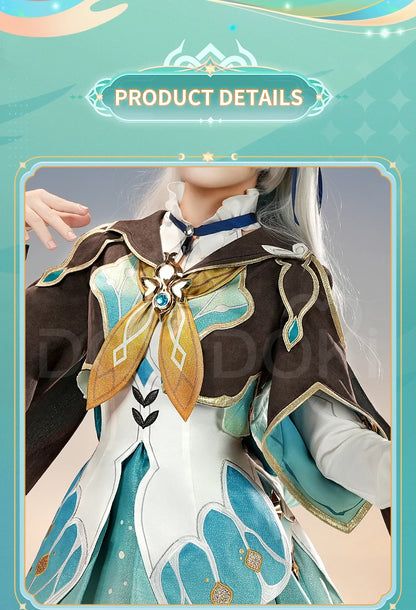 IN STOCK Firefly Cosplay Costume Game Honkai: Star Rail DokiDoki-SR HSR Female Cute Costume Outlet Firefly Cosplay Wig Halloween