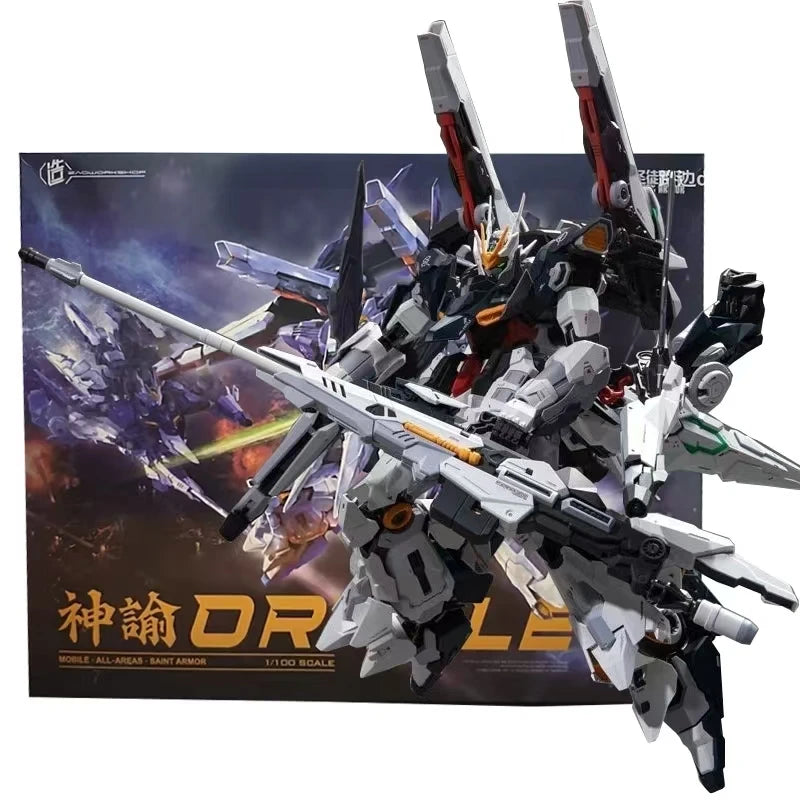Zaoworkshop Model MG 1/100 Oracle Metal Skeleton Assembly Kit High Quality Collectible Robot Kids Gift - without
