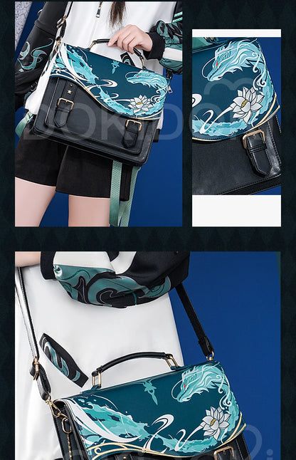 IN STOCK Firefly Dan Heng IL Blade Doujin Bag Game Honkai: Star Rail DokiDoki Cosplay Props School Bag Halloween