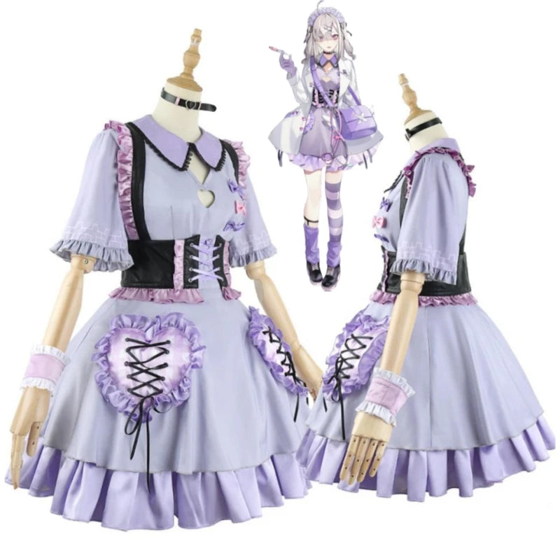 Sukoya Kana Cosplay Costume Set Asian Size Polyester