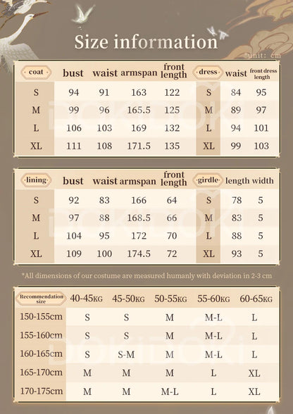 【Official】Xie Lian Cosplay Costume Anime Heaven Official's Blessing DokiDoki-SR Xielian Tian Guan Ci Fu