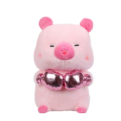 Plush Capybara Boxing Toy Stuffed Animal Cute Cuddly Pillow Decor for Kids Birthday Xmas Gift Wholesale Plush Toy Stuffed Animal