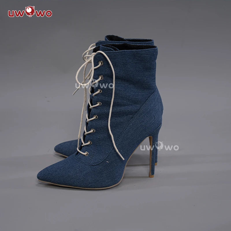 LAST BATCH UWOWO Furina Cosplay Shoes Genshin Impact Fanart Furina Cute Bunny Suit Cosplay Boots Footwear