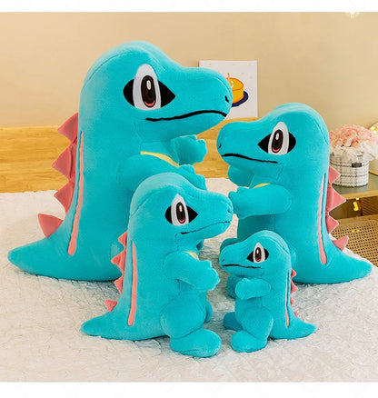 80CM Big Size Pokemon Totodile Plushies Waninoko Peluche Cartoon Anime Kawaii Ornament Comfortable Soft Doll Children Toy Gift