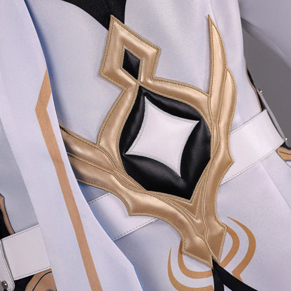 Genshin Impact Lumine Aether Costume Women Polyester Set