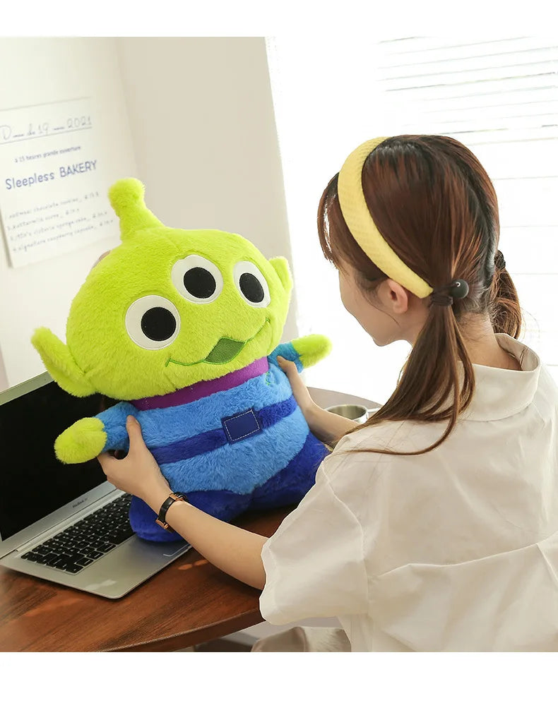 50/70/90cm Super Big Size Alien Disney Cartoon Anime Plush Stuffed Doll Cute Room Decorated Plushie Children Pillow Holiday Gift