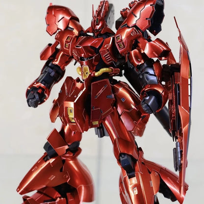 SIHAI Model SAZABI RG 1/144 MSN-04 Electroplate Version Assembly Model Kit Toys Action Figures Robot Plastic Model Kits Gift