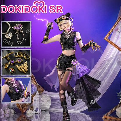 Tracy Reznik Mechanic Cosplay Costume Game Identity V DokiDoki-SR Phantom Girl Lock Core BLK Tracy Women Dress Cosplay