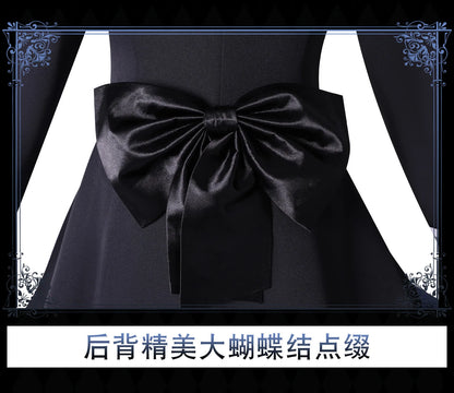 Black Butler Ciel Phantomhive Cosplay Costume Polyester Unisex Set