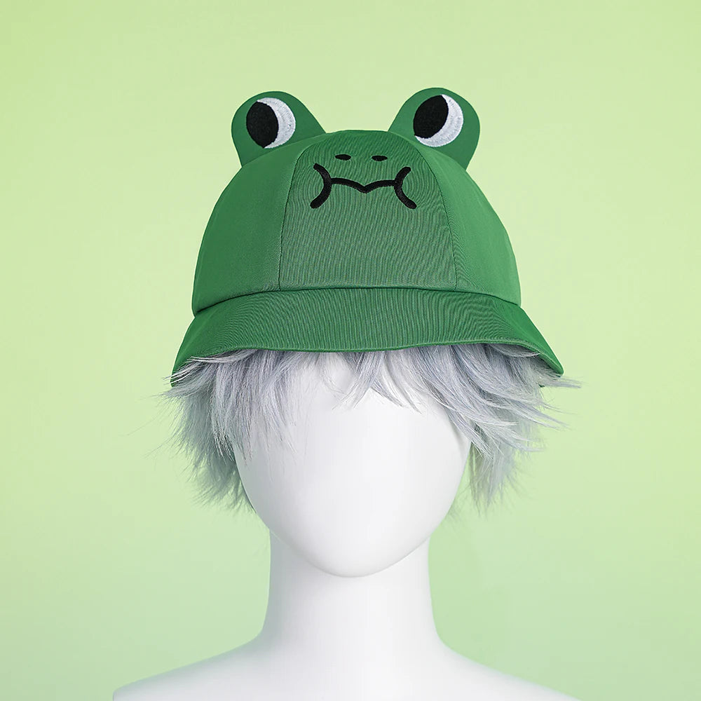 Identity V Fire Investigator LEONARD Cosplay Costume Wig Green Uniform Hat Florian Brand Halloween Party for Women Men Carnival