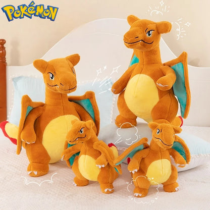 35/45/60CM Big Size Pokemon Charizard Plush Cartoon Anime Plushies Soft Doll Pillow Kawaii Stuffed Plushie Ornament Gift for Kid