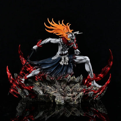 New Bleach Figure Kurosaki Ichigo Anime Figures Action Statue Model Doll Collection Room Decoration Desk Toys Halloween Gifts