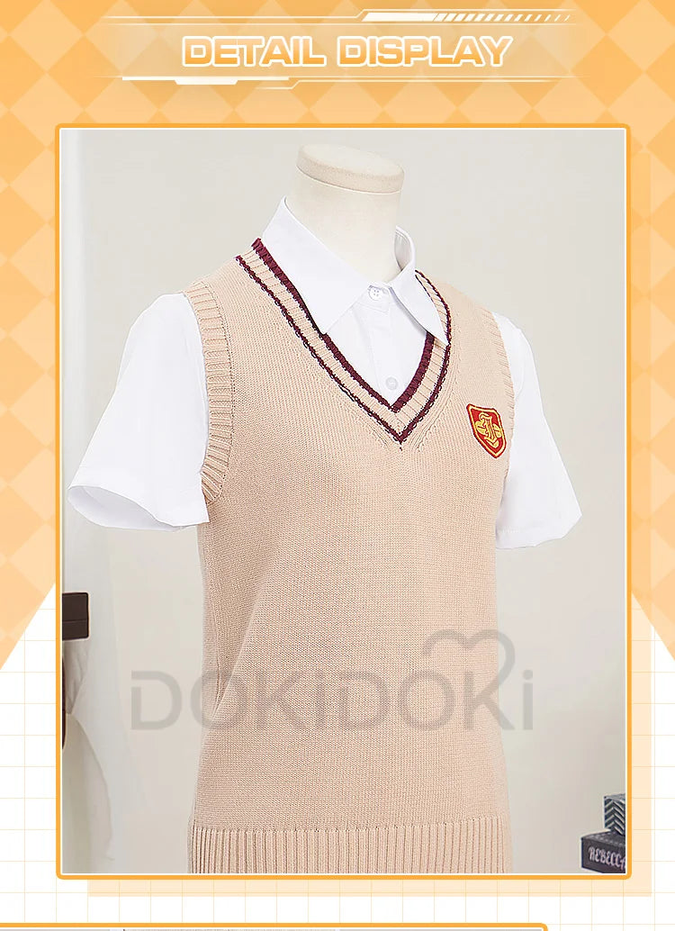 Misaka Mikoto/ Shirai Kuroko Cosplay Anime Toaru Kagaku no Railgun DokiDoki-R Cosplay Costume Tokiwadai Middle School Uniform