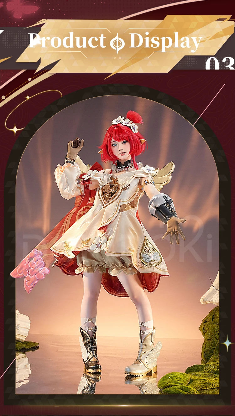 IN STOCK Tribbie Cosplay Costume Game Honkai: Star Rail DokiDoki-SR HSR Women Costume Tribios Tribbie Cosplay Wig