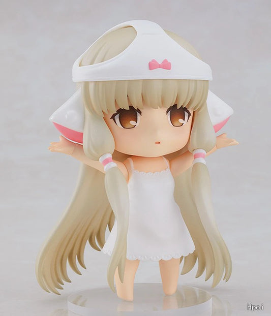 10cm Chobits Anime Figure #2053 Chii Action Figure Kawaii Girl Chi Figurine Room Ornaments Adult Collectible Model Doll Toy Gift