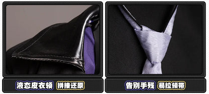 Zenless Zone Zero Hugo Cosplay Costume Wig Mask Hat Mockingbird New Eridu Hugo Vlad Ravenlock Halloween Party for Women Men Prop