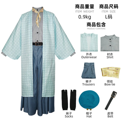 Kanroji Mitsuri Cosplay Costume Women Polyester Kimono Dress - C / XXXL