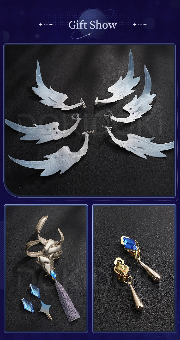 Sunday Doujin Cosplay Costume Game Honkai: Star Rail Cosplay DokiDoki-SR Men HSR Sunday The Glorious Mysteries Halloween Cosplay