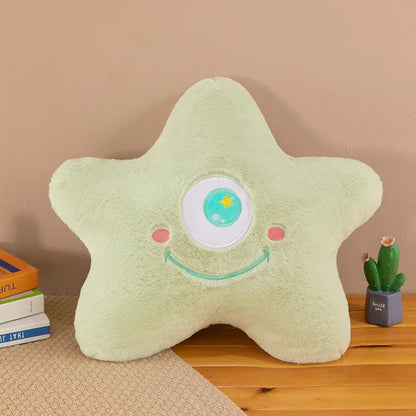 New Kawaii 55-70cm Cartoon Bedroom Pentagram Children's Pillow Backrest Cute Plush Toy Boy Girl Gift