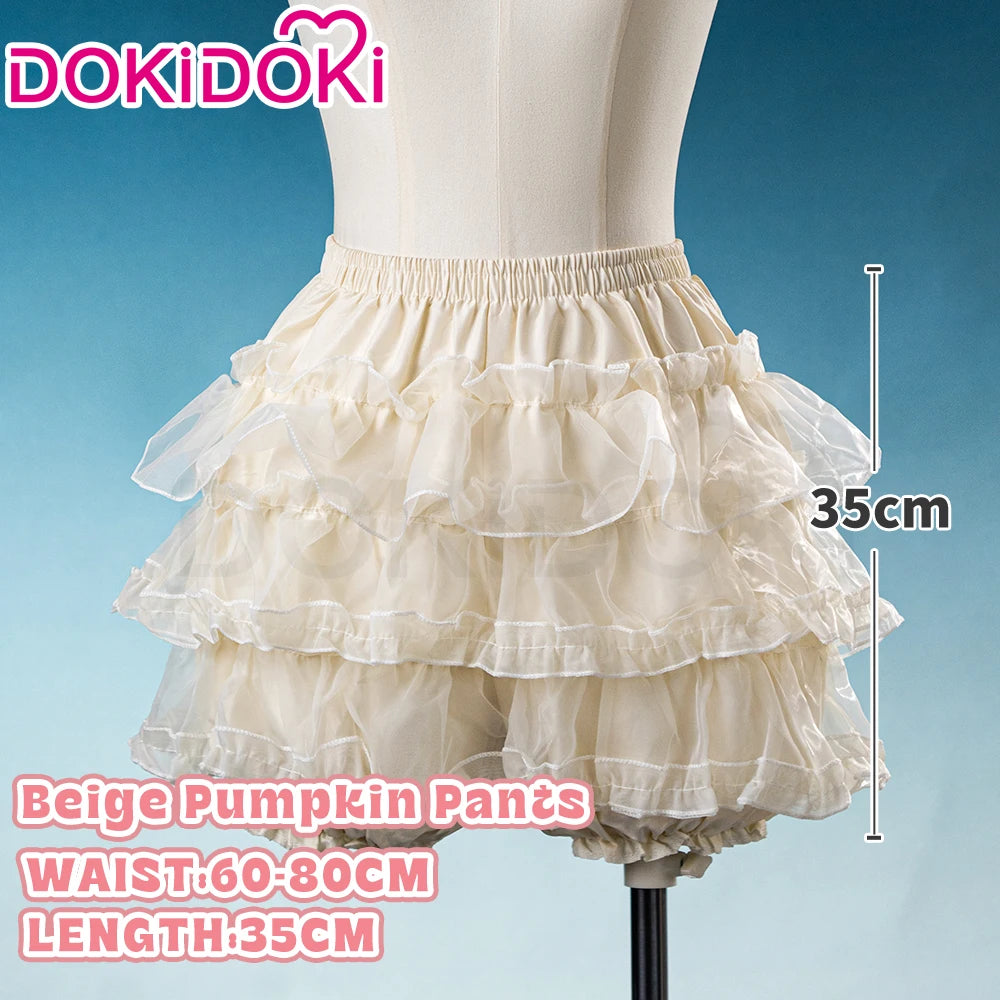 IN STOCK Underskirt Petticoats Bustle Cosplay Props DokiDoki Halloween Skirt Dress Petticoats Long Short White Black Bustle