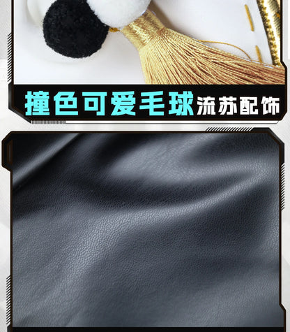 Dialyn Cosplay Costume Wig Zenless Zone Zero Uniform Earrings Headwear Telephone Prop Halloween Party Carnival for Women Girls