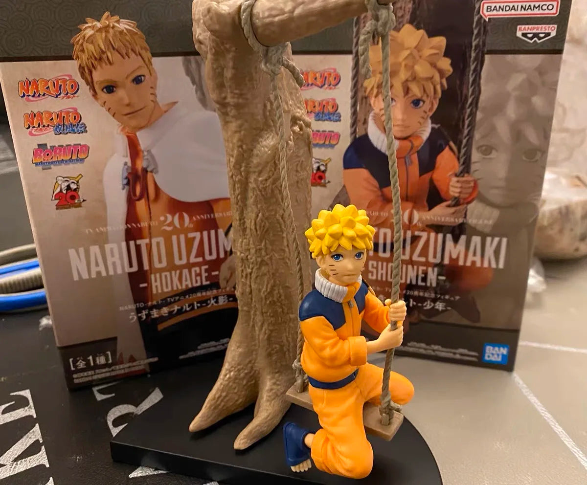 Original Naruto Figures Uzumaki Naruto Pvc Model Dolls Figurines 20th Anniversary Action Figure Decorate Collectible Toys Gifts
