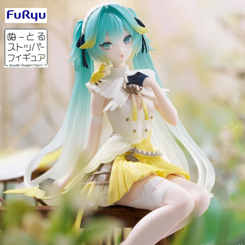 FuRyu Noodle Stopper Hatsune Miku 14CM PVC Model