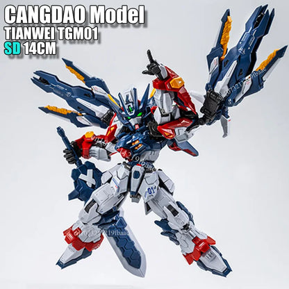In Stock CANGDAO Model TIANWEI TGM01 SD MGSD Assembly Model Kit Toy Action Figures Plastic Model Kit Gift