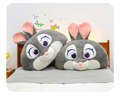 90x50cm Big Size Judith Laverne Hopps Anime Plush Stuffed Doll Zoo Tropolis Room Decorated Plushies Children Pillow Holiday Gift