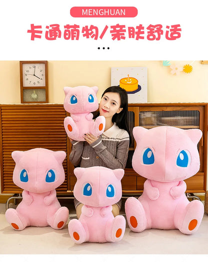 Pokemon Plush Pikachu Mew Mewtwo Doll Squirtle Tyranitar Toy Pillow Cushion Groudon Sylveon Gift For Children