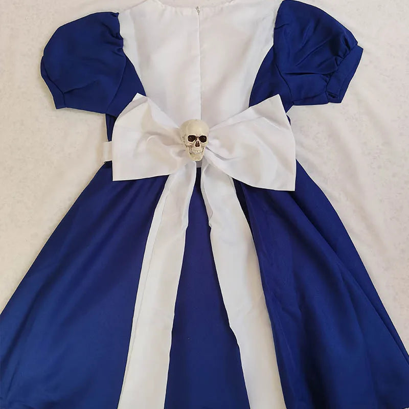 HOMCHEE Trends Alice Cosplay Costume Adult Cotton Polyester