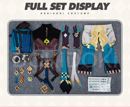 IN STOCK Kinich Costume Game Genshin Impact Cosplay【XS-3XL】DokiDoki-N Men Huitztlan Natlan Kinich Costume Cosplay Plus Size