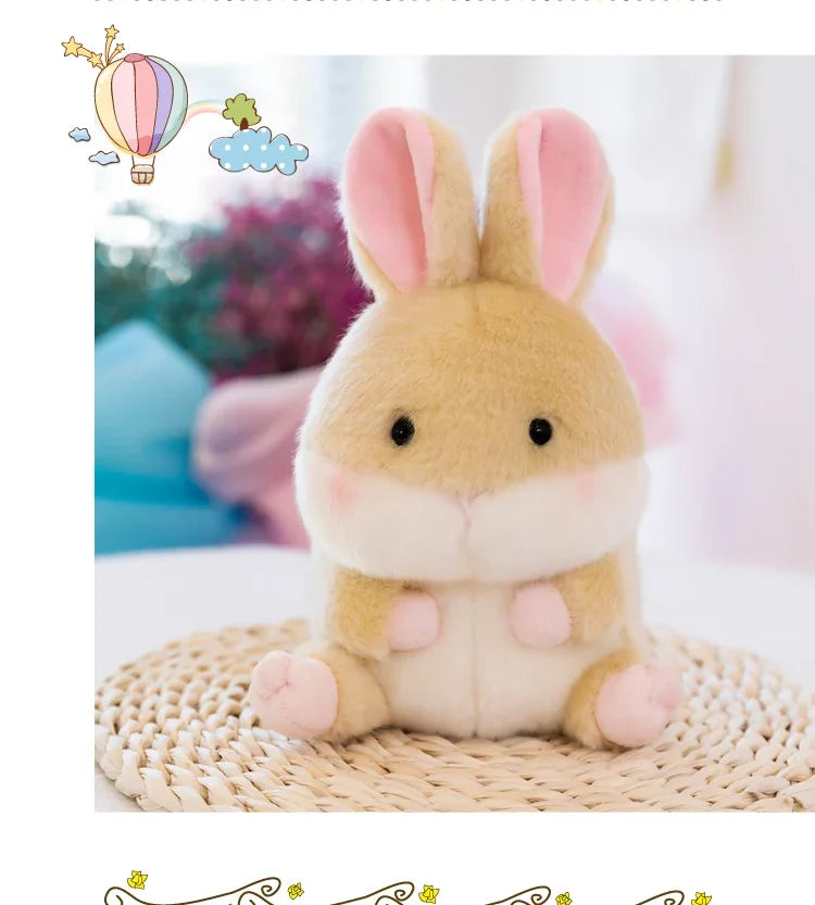 Cute Hamster Rabbit Panda Plush Toy Pig Small Doll Stuffed Animals Stitch Kawaii Envio Gratis Kids Birthday Christmas Gift
