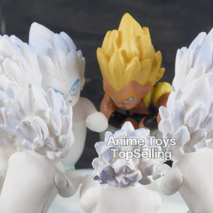 5cm Anime Dragon Ball Z Figure Gotenks Ghost set Action Figures PVC Statue Collection Model Toys Gifts