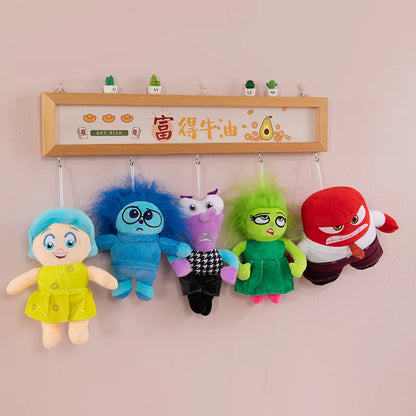 New Inside Out 2 Plush Anxiety Doll Cute Joy Fear Anger Disgust Sadness Riley Plushish Toys Collection Model Toy Birthday Gift