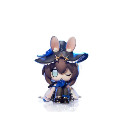 Arknights  Amiya Cute Q Version Doll Beautiful Girl Model Figurine Creative Statue  Holiday Gifts Desktop Ornament 12cm Toy