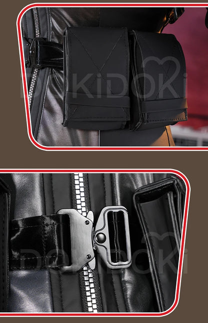 Orphie Cosplay Costume Game Zenless Zone Zero【S-2XL】DokiDoki-R Women Costume ZZZ Orphie Cosplay Suit Tail Halloween Plus Size