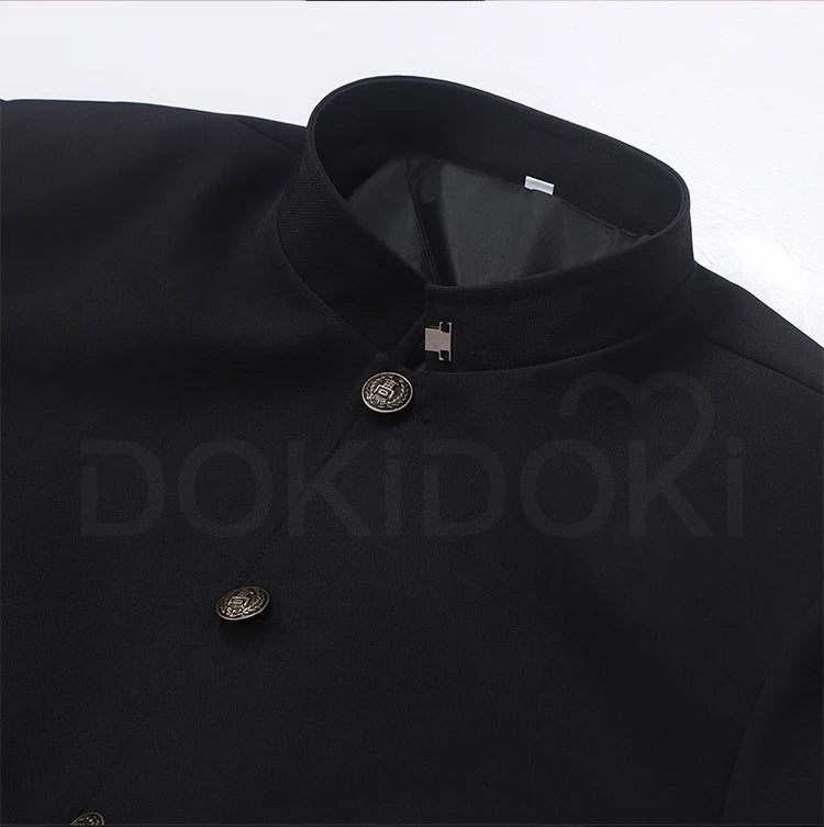 Ken Takakura Rintarou Cosplay Costume Anime【S-2XL】DokiDoki-R Men Black Universal School Uniform Suit Daily DK Costume Plus Si