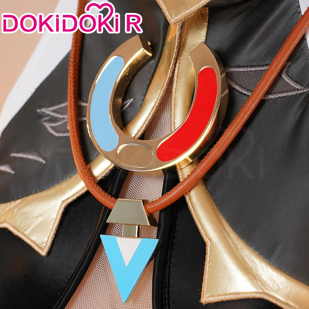 Jahoda Cosplay Costume Genshin Impact Song of the Welkin Moon DokiDoki-R Nod-Krai Jahoda Women Cute Costume Halloween